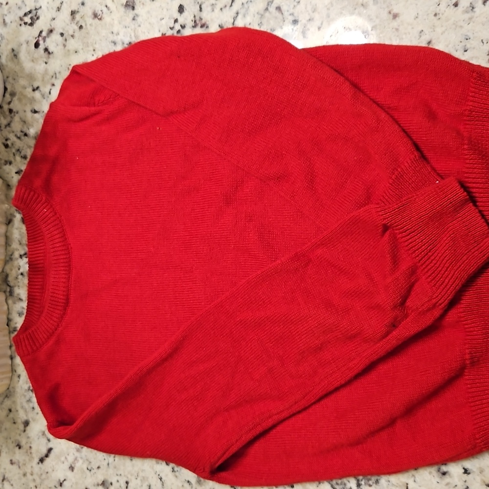 Red Boys Sweater Size 4/5